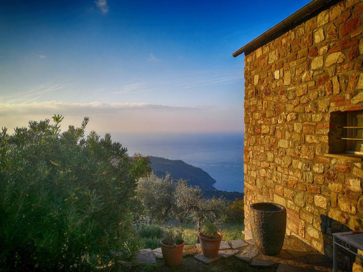 Cottage La Torre Del Pittore โบนัสโซลา ภายนอก รูปภาพ